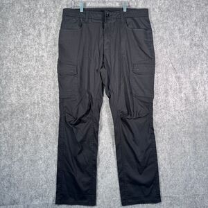 Under Armour Storm Cargo Pants Mens 36x32 Black Ripstop Tactical EMS